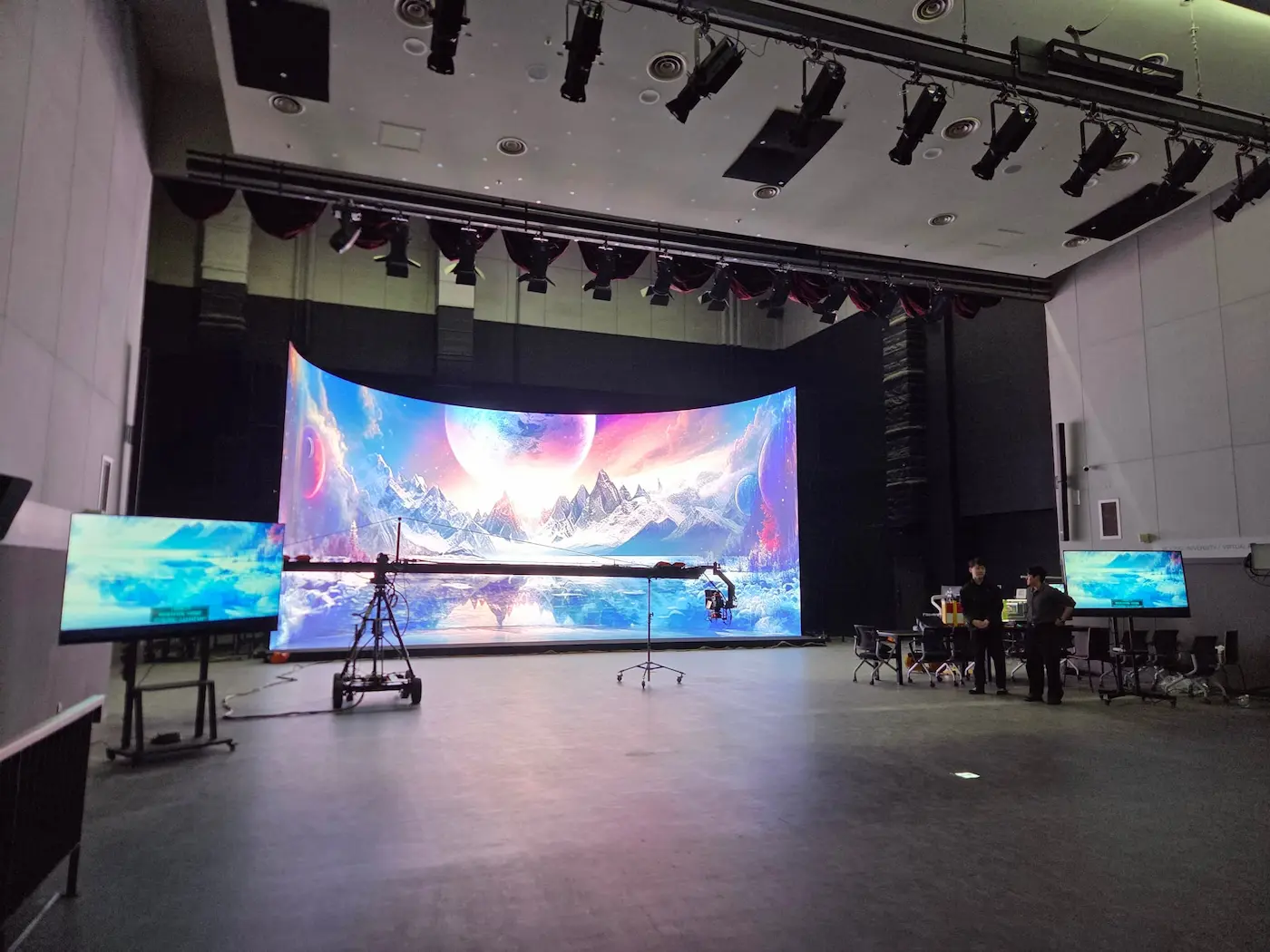 오픈 공간 전경